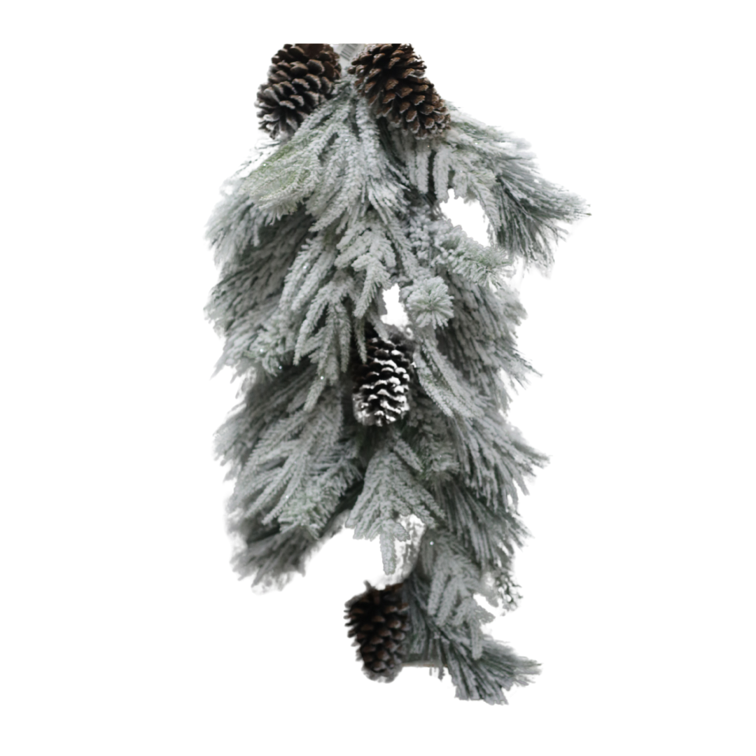 28028 30" Snow Pine Teardrop - W