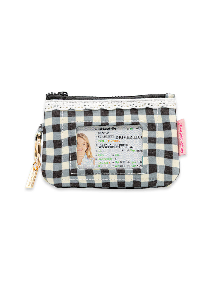 Simply Southern Lace ID Wallet with Key Ring