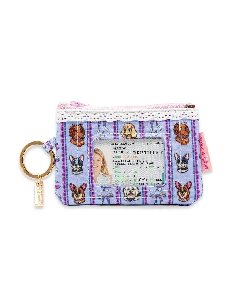 Simply Southern Lace ID Wallet with Key Ring