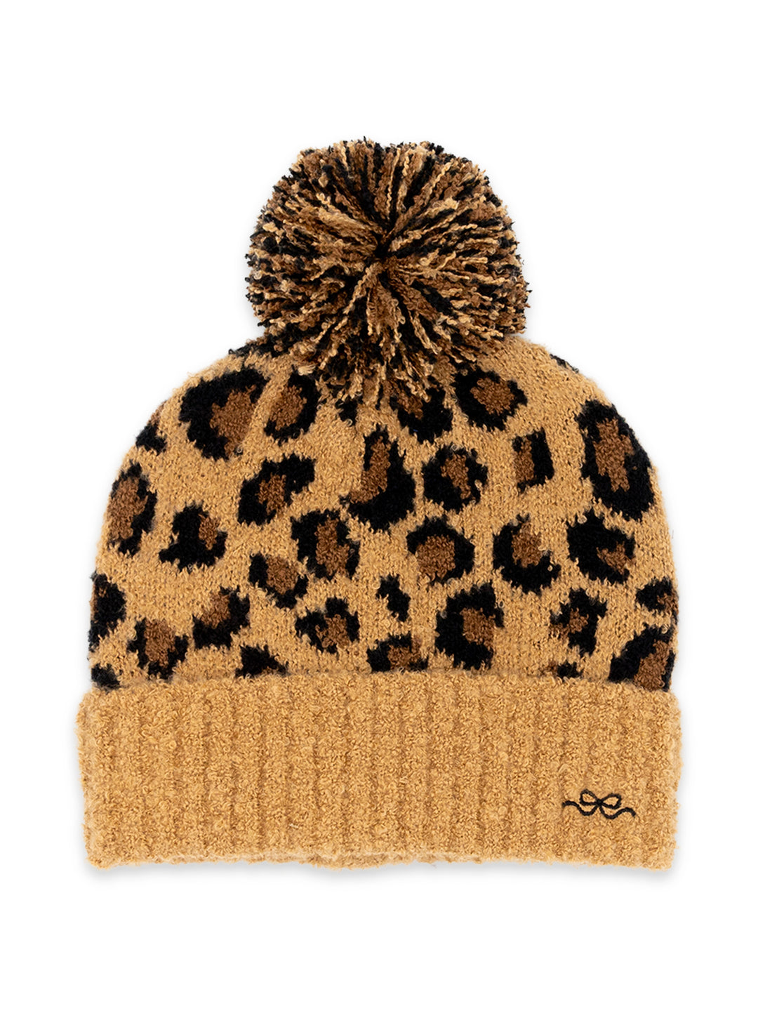 Simply Southern Soft Yarn Knit Beanie in Animal Print