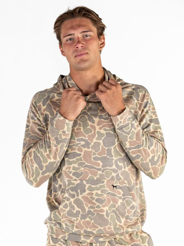 Simply Southern Men's or Youth Lightweight Faded Camo Sweatshirt