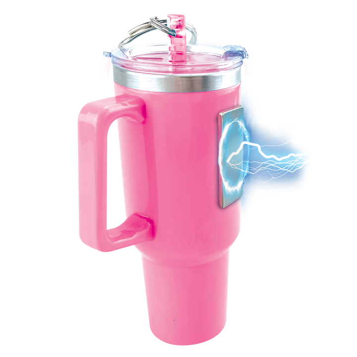 Cute Cup Magnetic Keychain - Colors Vary