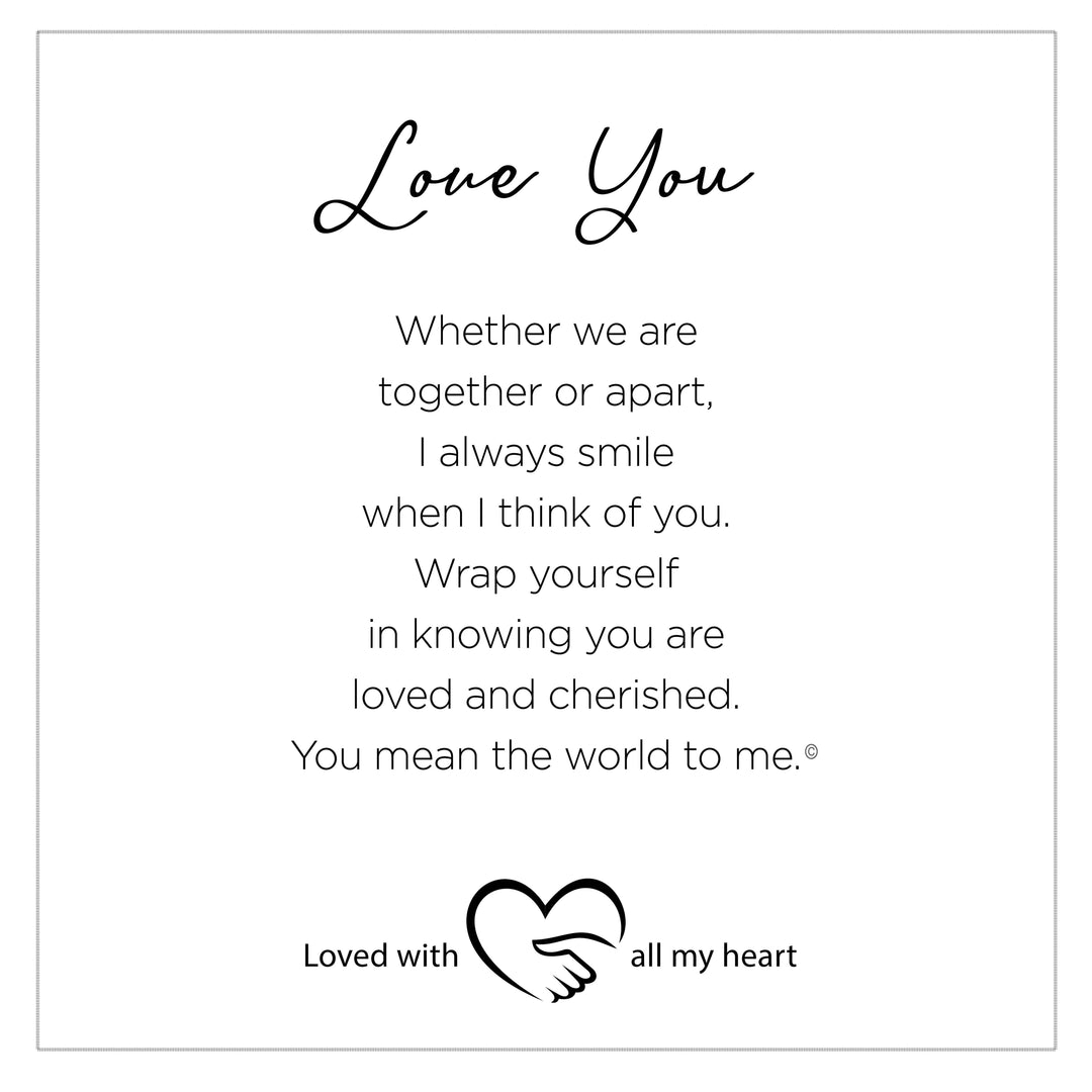 Softly Said Blanket: Love You Gift for Family or Friend