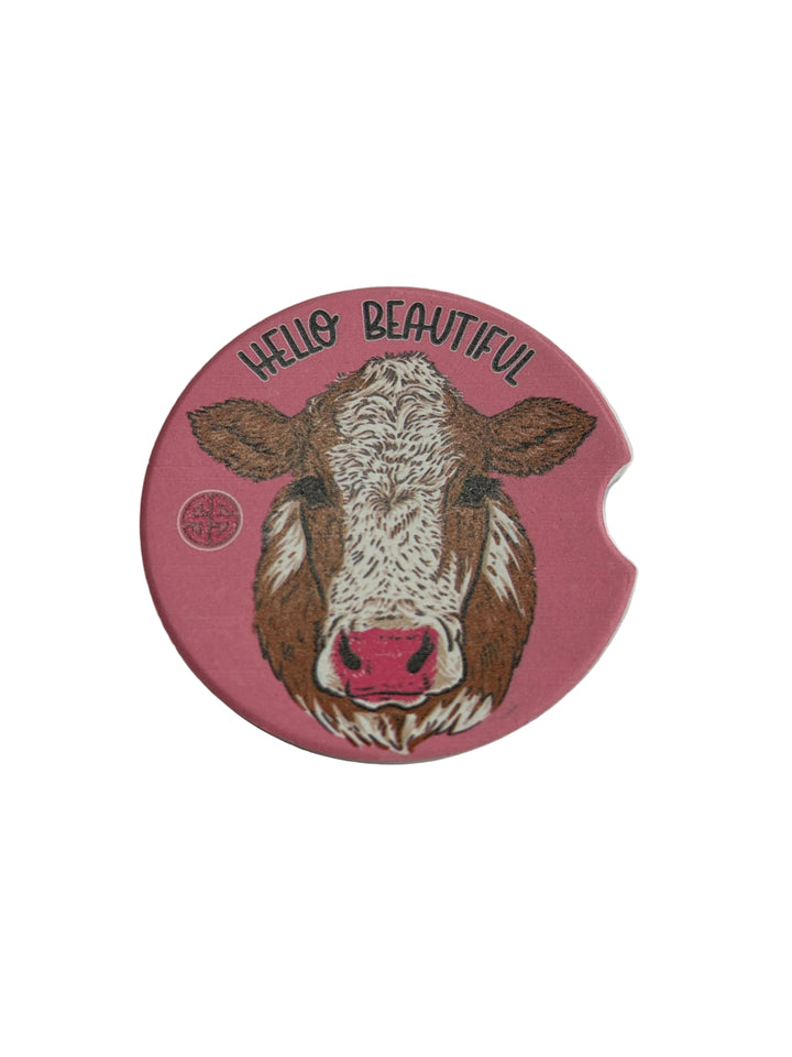 Simply Southern Single Ceramic Car Coaster 6202ROIRP