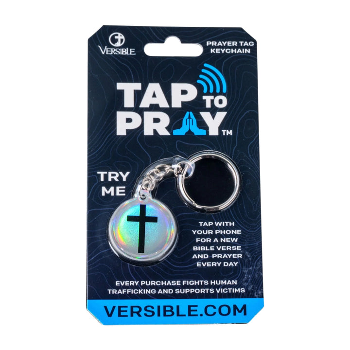 Versible® Tap To Pray® Acrylic Keychain