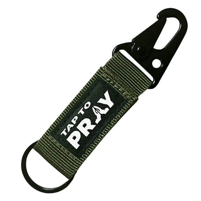 Versible® Tap To Pray® Tactical Carabiner Keychains