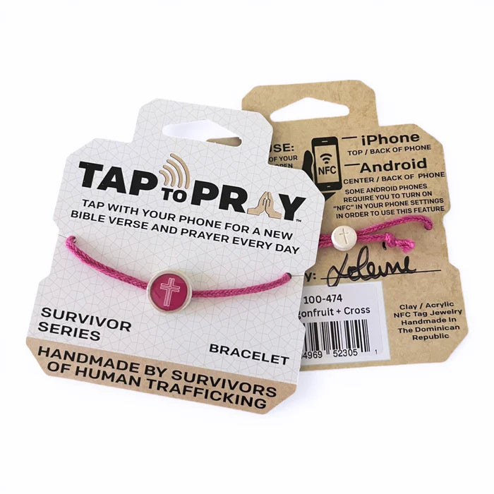 Versible® Tap To Pray® String Braided Survivor Series Bracelet