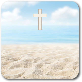 Versible® Tap To Pray® 2.5" Square Waterproof Vinyl Sticker