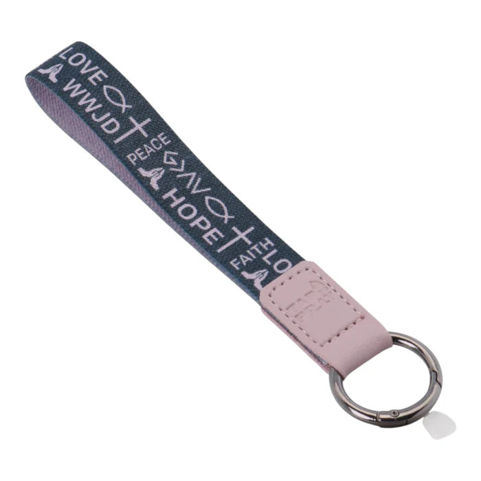 Versible® Tap To Pray® 6" Lightweight Nylon Wrist Lanyard