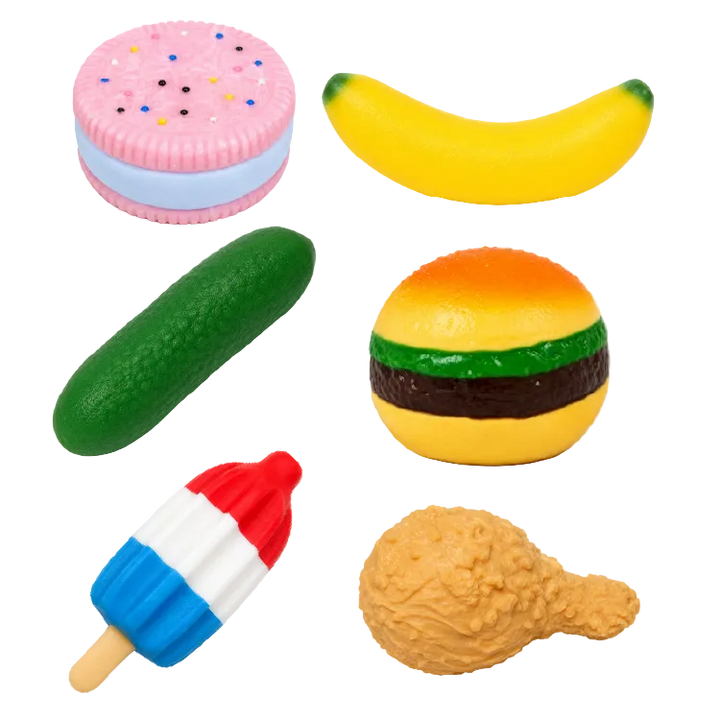 Fun Doh MEGA 8" Food Squishies Sensory Toy - 12/Display