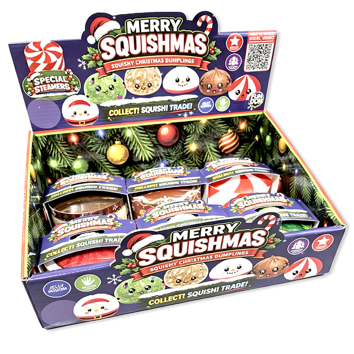 Fun Doh Christmas Dumpling Squishy Toy - Items Vary
