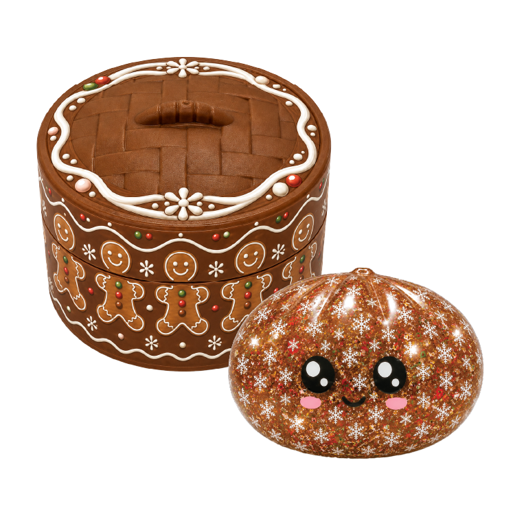 Fun Doh Petite (Mini) Squishy Christmas Dumpling Toy- Item Varies