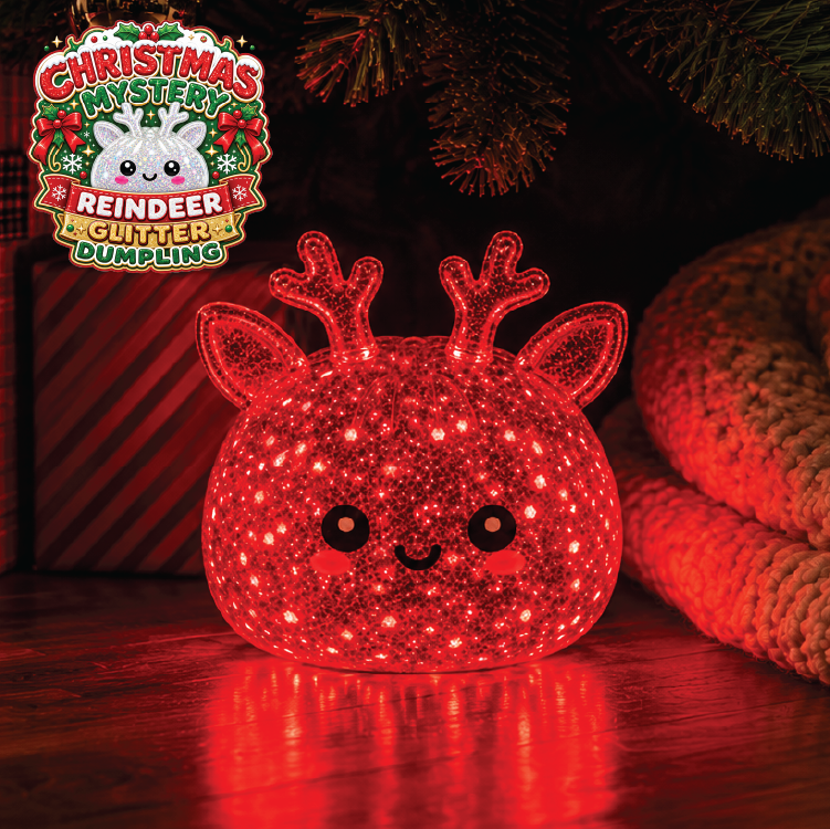Fun Doh Christmas Mystery Reindeer Dumpling Squishy Toy - Item Varies