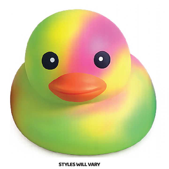 Fun Doh MEGA Squishy Tie Dye Duck Toy Variety - Color Varies