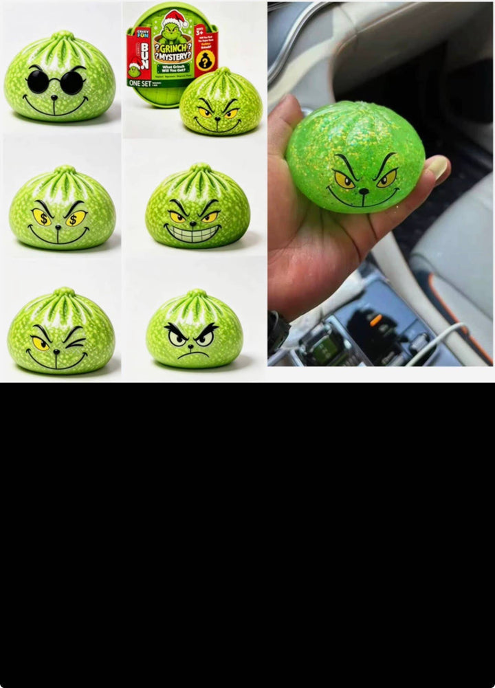 The Viral Dumpling - Grinch  GLOW in the Dark Edition- Item Varies