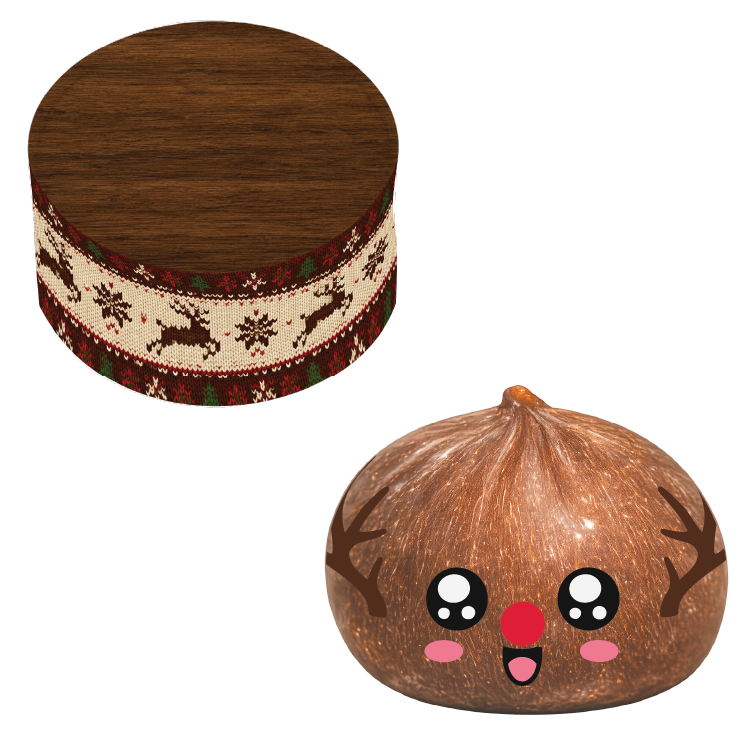 Fun Doh Christmas Dumpling Squishy Toy - Items Vary