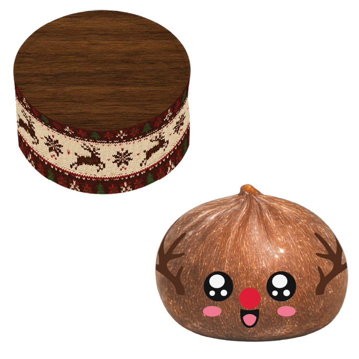 Fun Doh Christmas Dumpling Squishy Toy - Items Vary