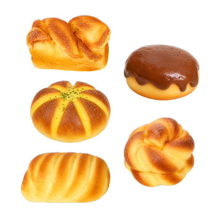 Fun Doh Bakery Slow Rise Squishy Bread Variety - Items Vary