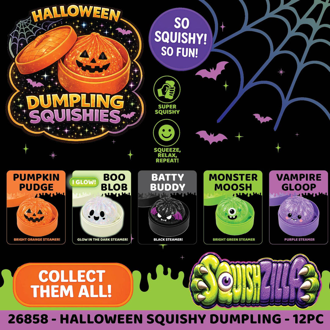 Fun Doh Spooky Mystery Dumpling Squishy Toy - colors vary
