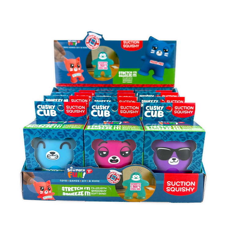 So Much Fun! Suction Cup Squishy Pals Boxed - Items Vary