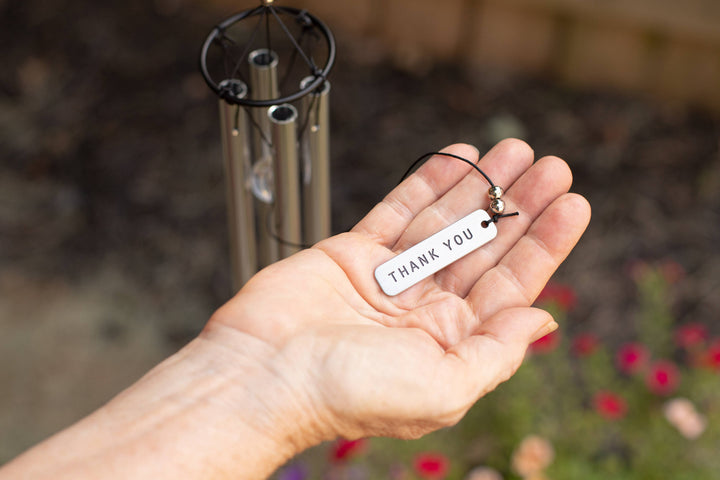 Forever Grateful Thoughtful Thank You Gift Windchime