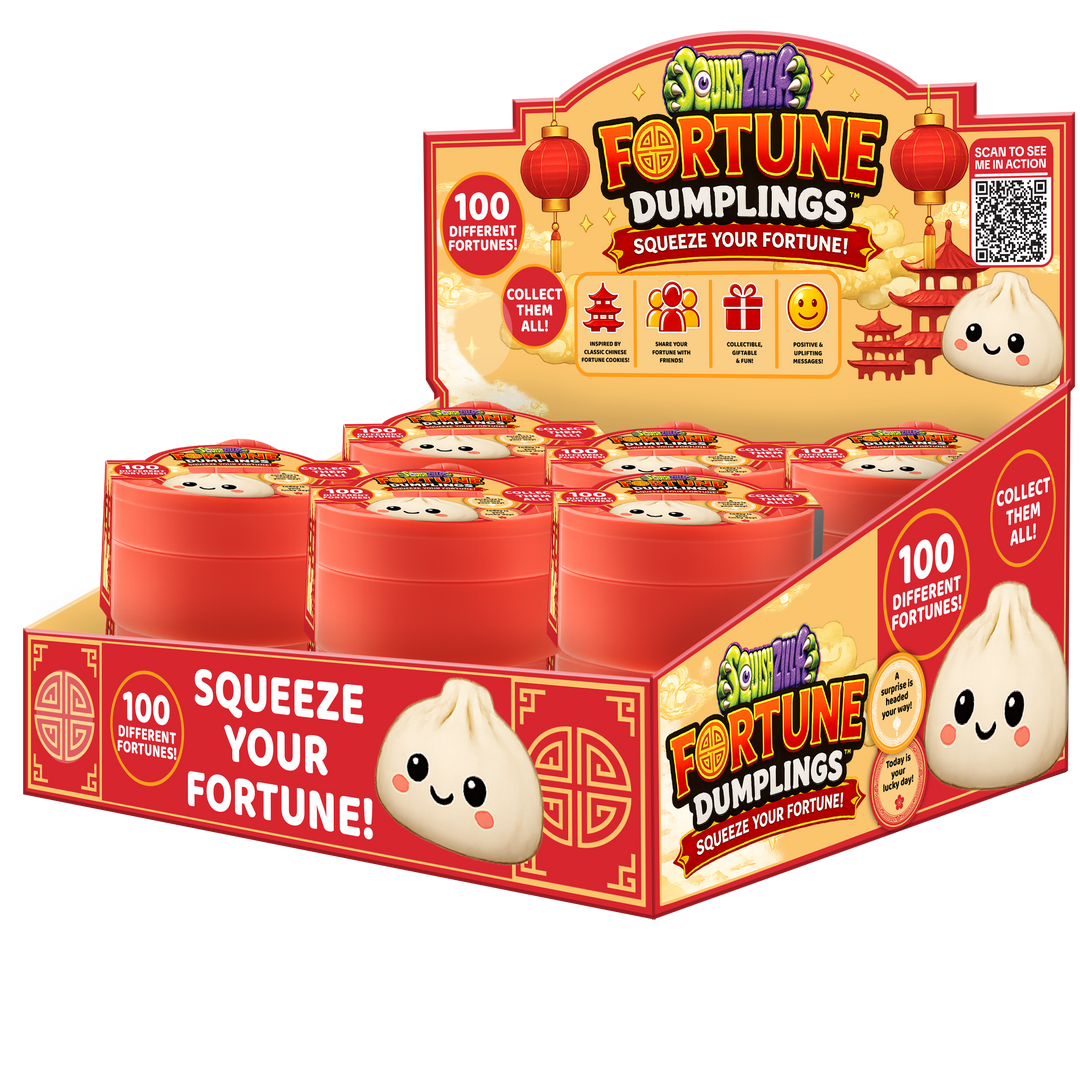 Fun Doh Mystery Fortune Cookie Squishy Dumpling - Colors Vary