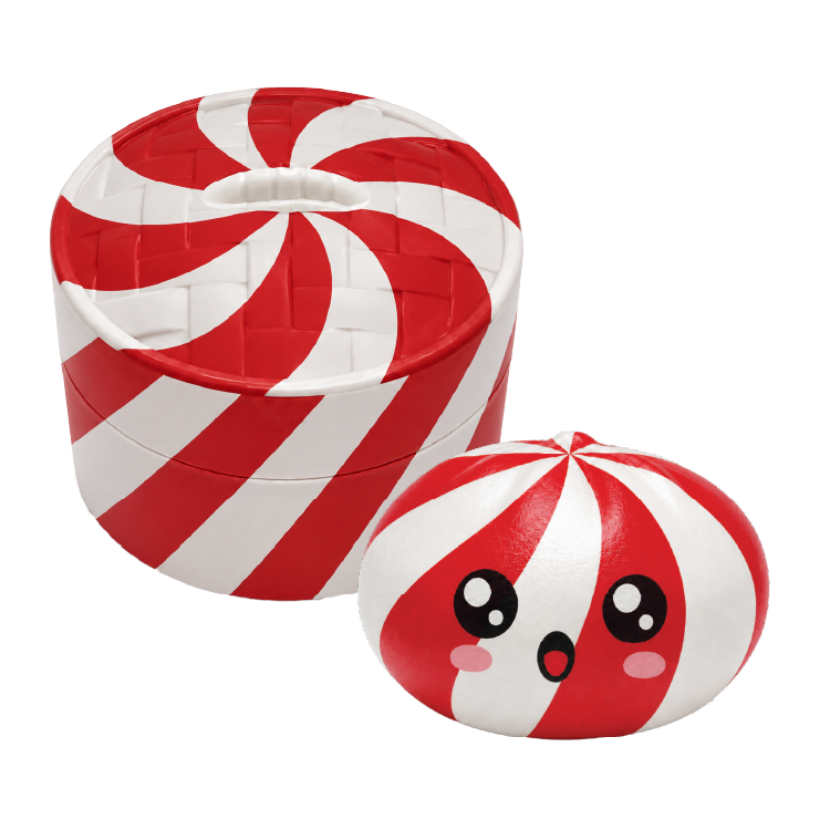 Fun Doh Petite (Mini) Squishy Christmas Dumpling Toy- Item Varies