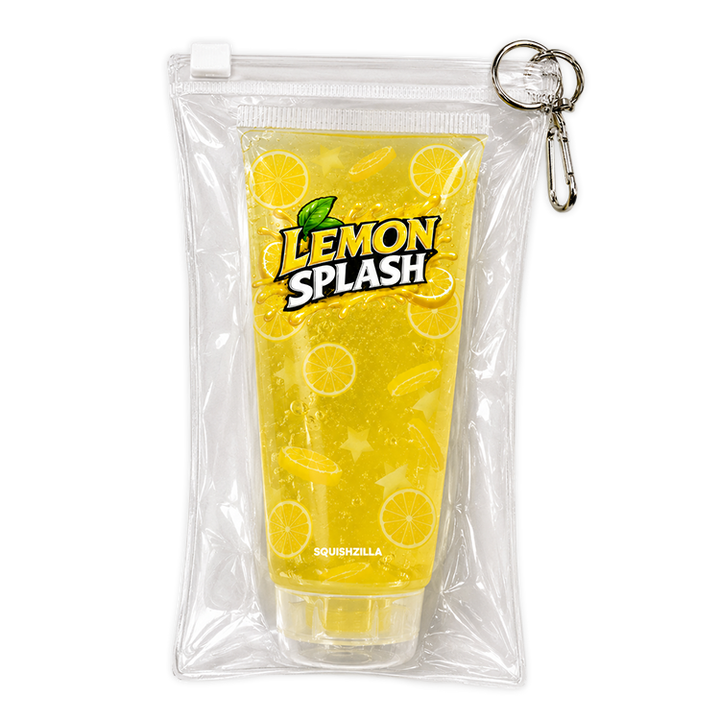 Fun Doh Squishy Tube Toy Fidget Sensory Keychain- Color varies