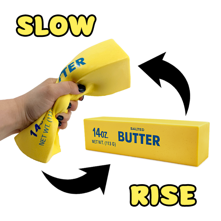 Fun Doh 10" JUMBO Butter Slow Rise Squishy Toy