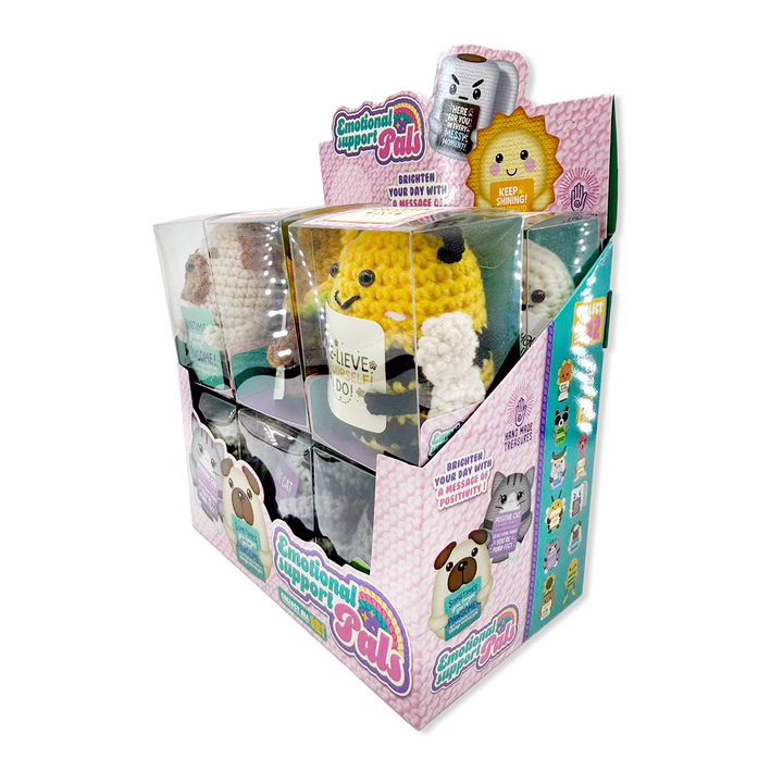 Emotional Support Crochet Plush Pals - Items Vary