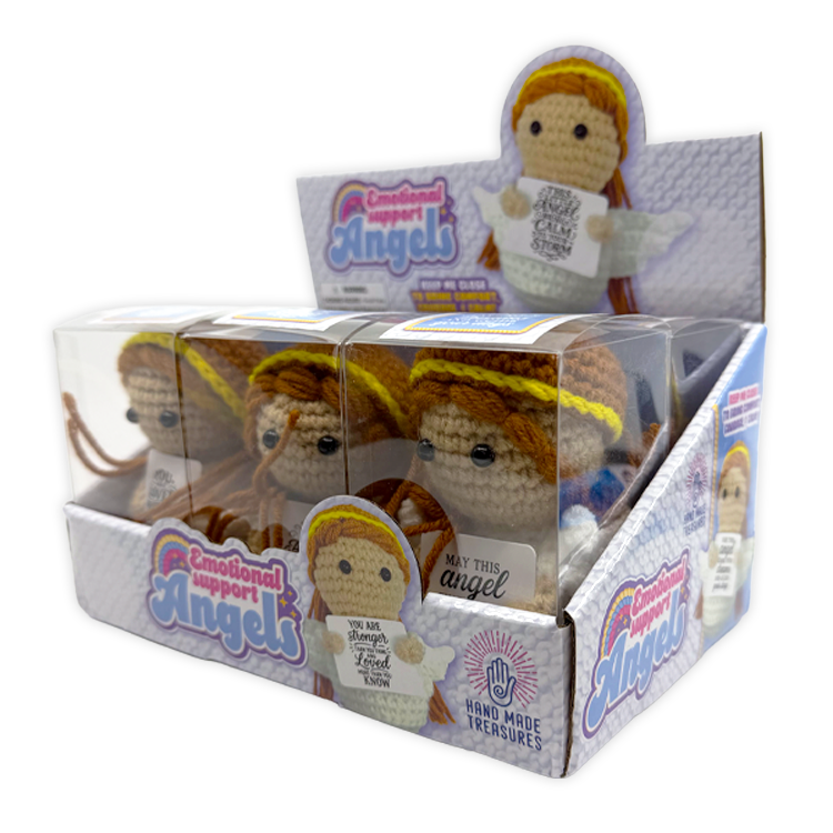 Emotional Support Keepsake Crochet Plush Angels-Items Vary