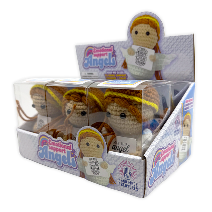 Emotional Support Keepsake Crochet Plush Angels-Items Vary