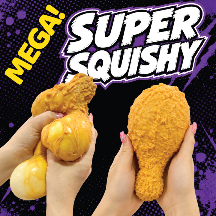 Fun Doh MEGA 8" Food Squishies Sensory Toy - 12/Display