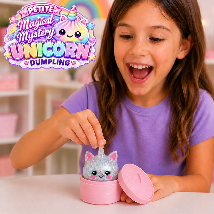 Fun Doh Petite Unicorn Dumpling Squishy Toy - Color varies