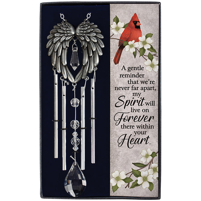 Gift Boxed Chime with Printed Sentiment