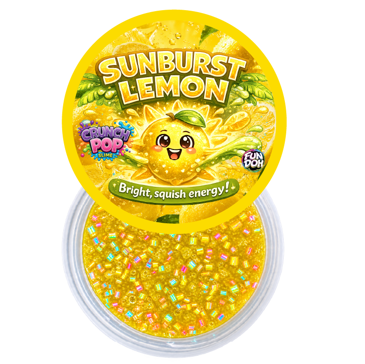 Fun Doh Crunch Pop Color Sensory Squishy Slime - Colors Vary
