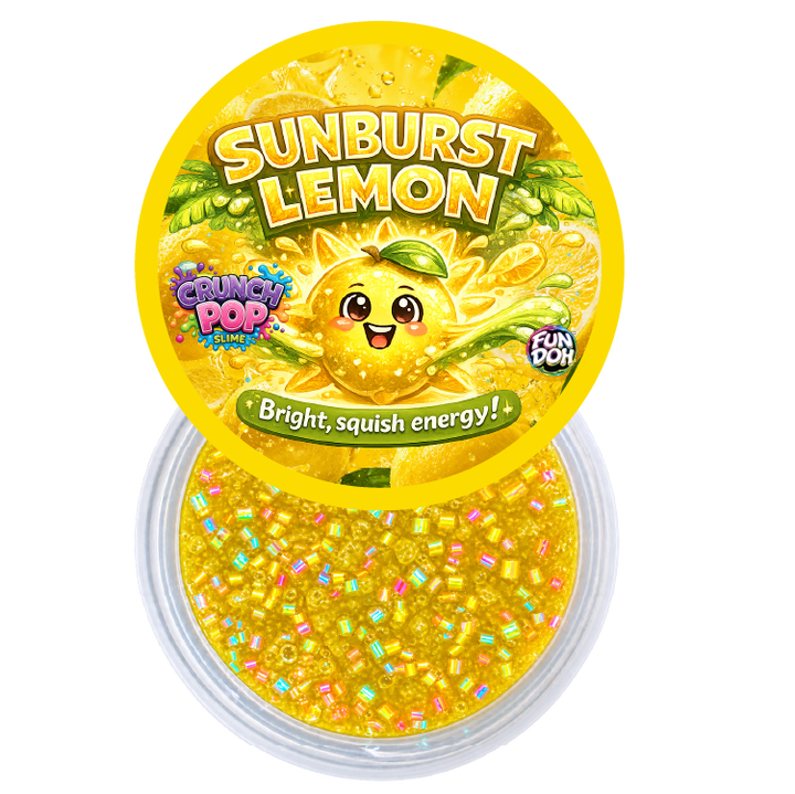 Fun Doh Crunch Pop Color Sensory Squishy Slime - Colors Vary