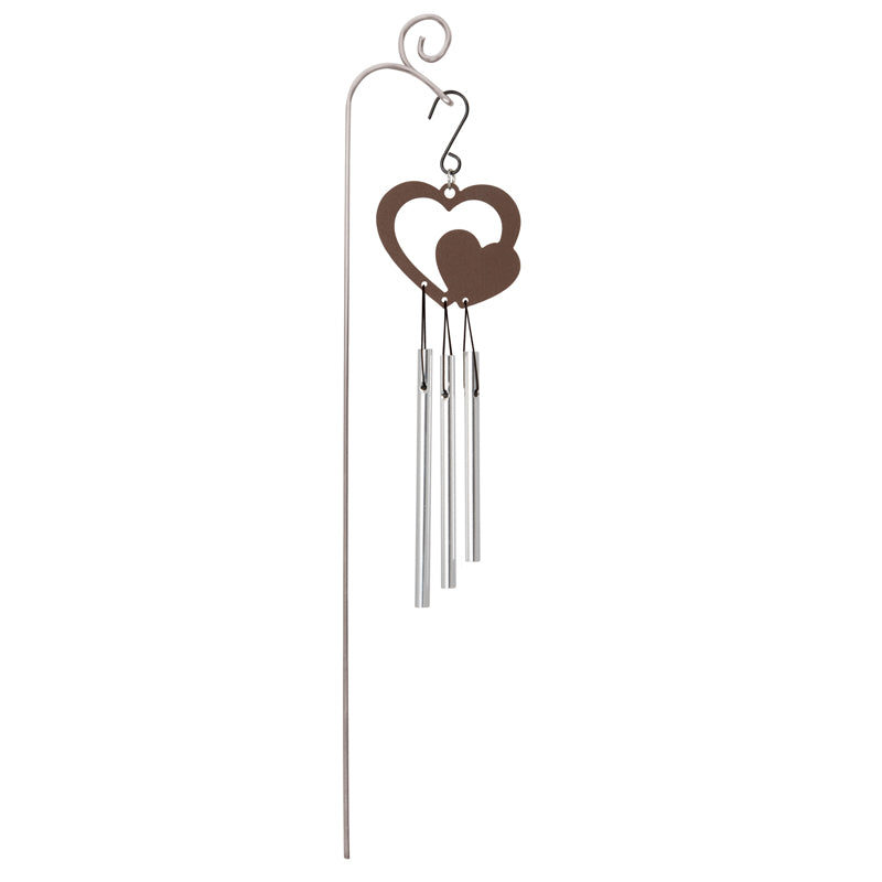 12 1/2" Cardinal Plant Pick Chime - W
