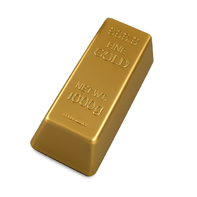 Fun Doh 5" Gold Bar Slow-Rise Squishy Toy