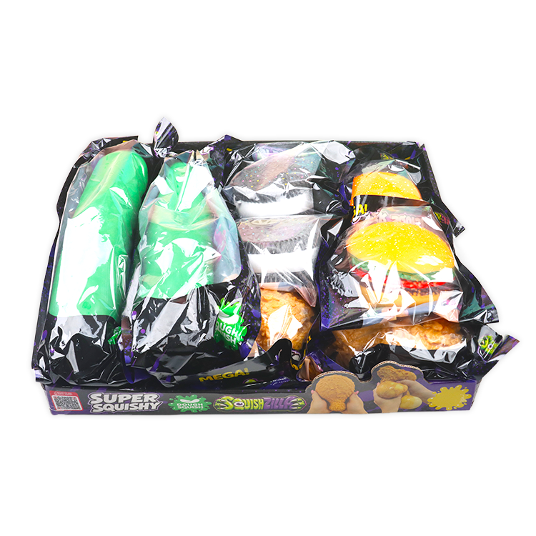 Fun Doh MEGA 8" Food Squishies Sensory Toy - 12/Display