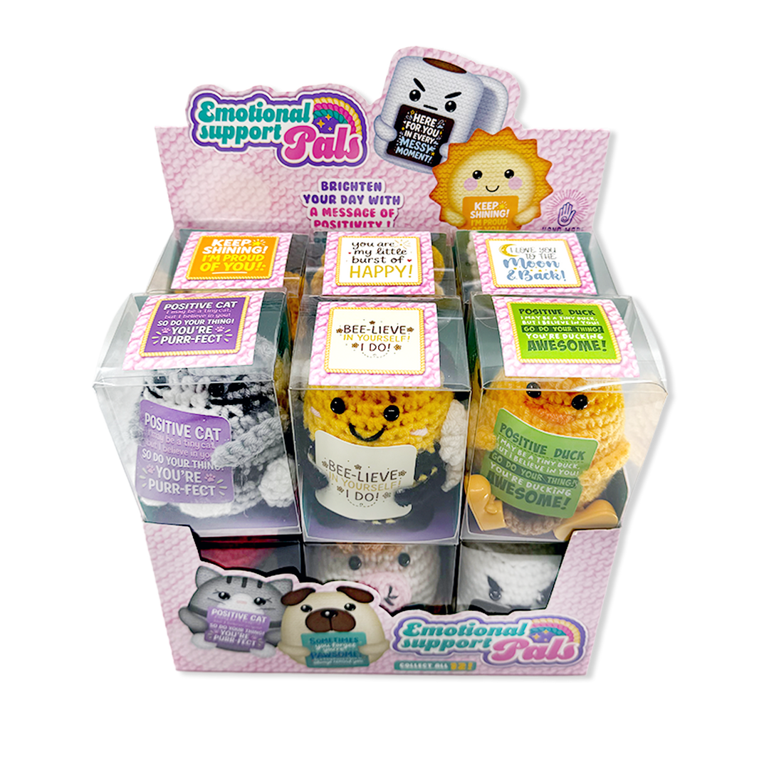 Emotional Support Crochet Plush Pals - Items Vary