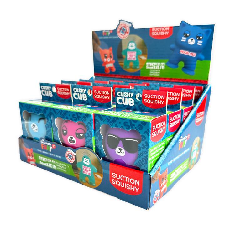 So Much Fun! Suction Cup Squishy Pals Boxed - Items Vary