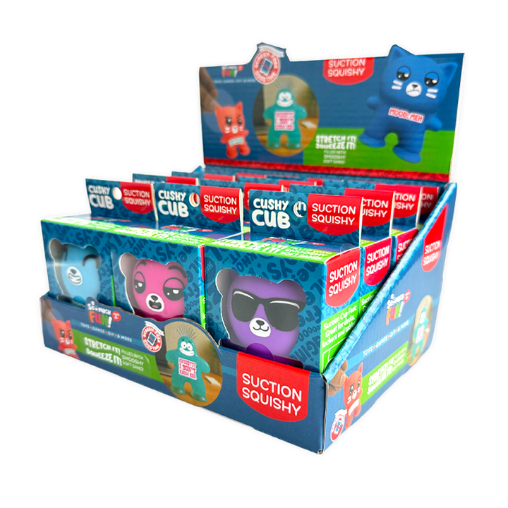 So Much Fun! Suction Cup Squishy Pals Boxed - Items Vary