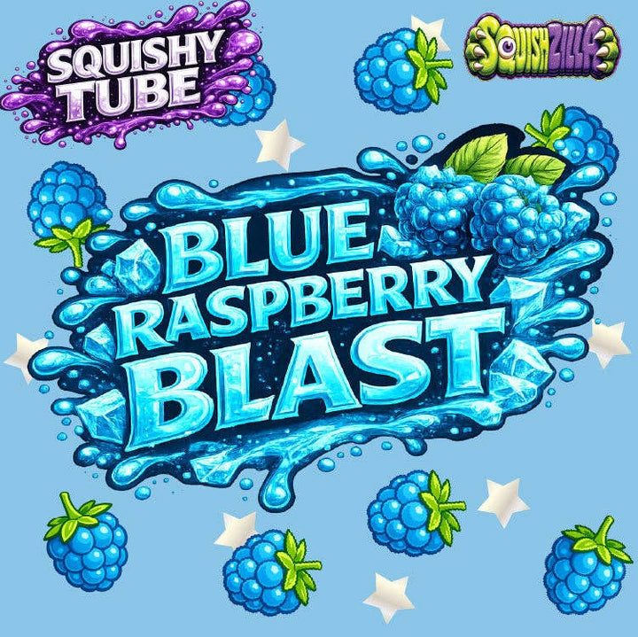Fun Doh Squishy Tube Toy Fidget Sensory Keychain- Color varies