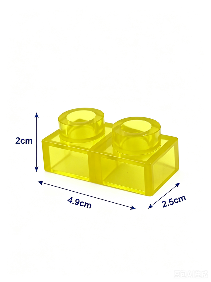 Fun Doh Squish Blocks Building Fidget Sensory Toy- Colors Vary