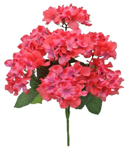 82514 21" Hydrangea Bush X 7 - R