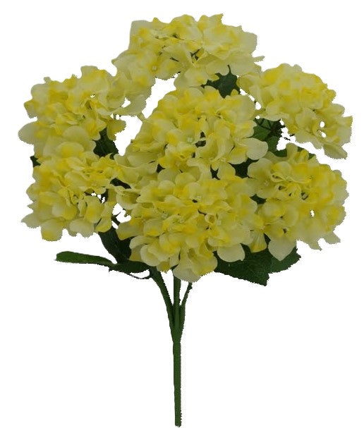 82514 21" Hydrangea Bush X 7 - W