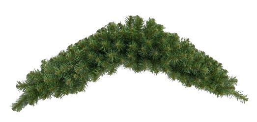 86171SW36 36" Green Sugar Pine Mailbox Swag