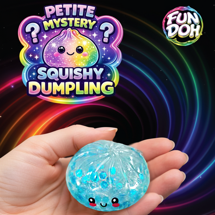 Fun Doh Squishy Mystery Mini Petite 2.5" Dumpling Toy - Mystery Colors