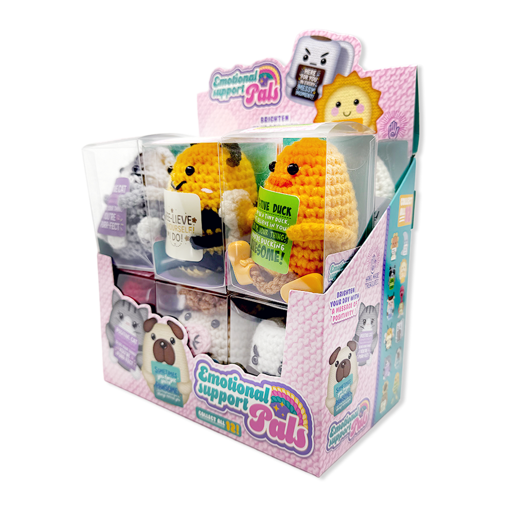 Emotional Support Crochet Plush Pals - Items Vary